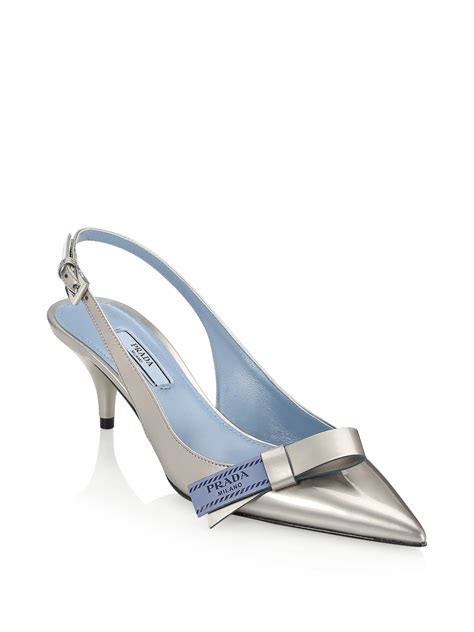 prada slingback pump|prada kitten heel boots.